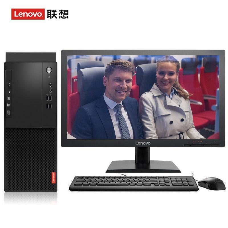 性狂插视频联想（Lenovo）启天M415 台式电脑 I5-7500 8G 1T 21.5寸显示器 DVD刻录 WIN7 硬盘隔离...